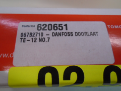 Danfoss TE12 doorlaat 7.